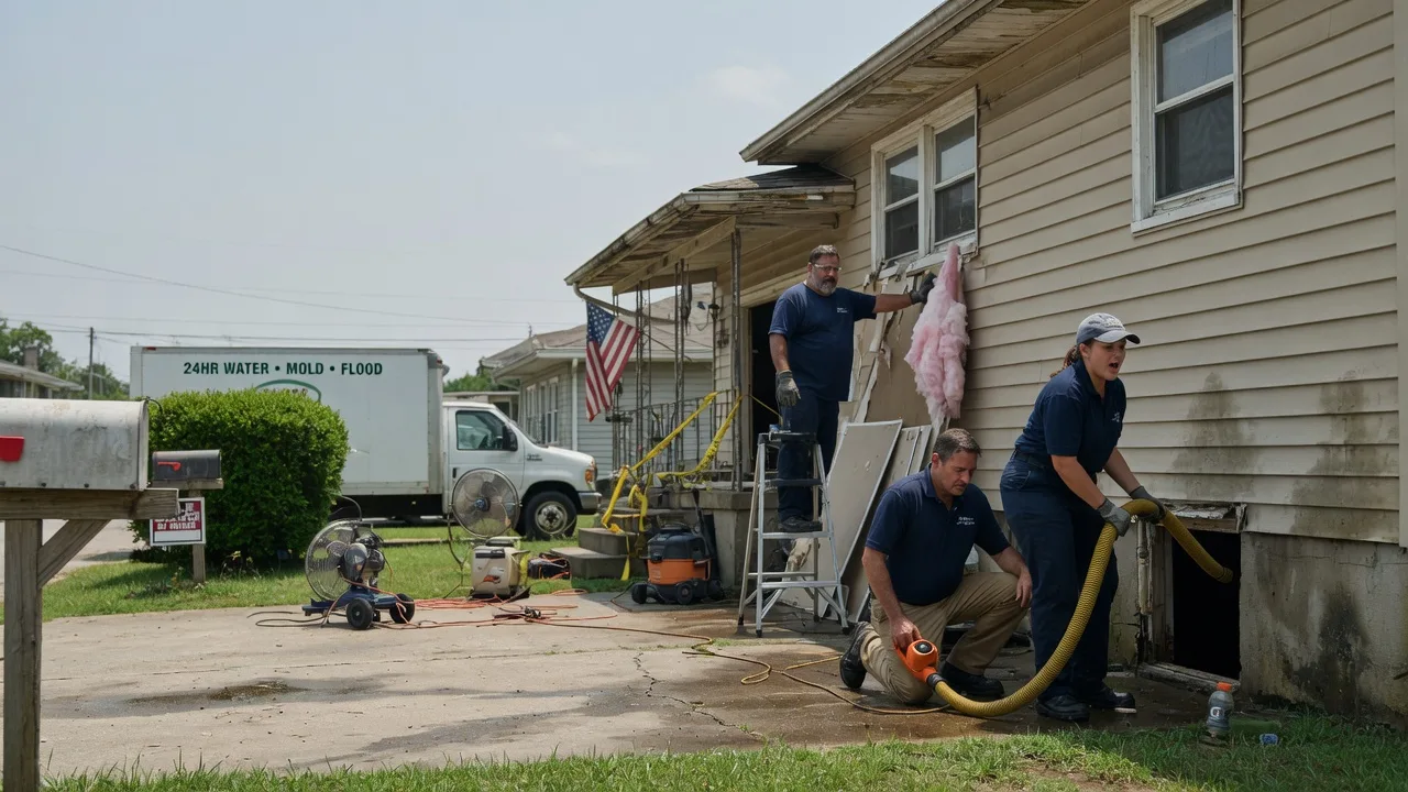 Water Damage Repair in Mount Holly, NC near me